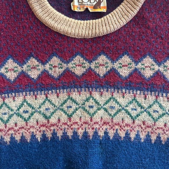 Vintage LOBO by Pendleton Wool Winter Sweater - Picture 5 of 7